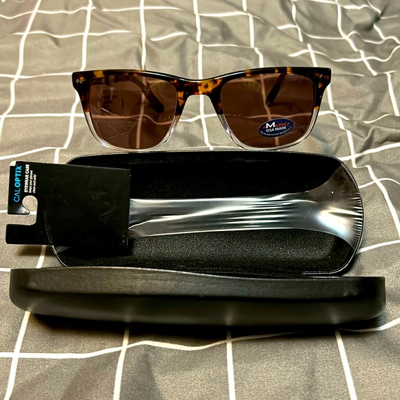 NWT Ray Ban STYLE sunglasses w/ case (not actual Ray Bans) - Picture 4 of 7